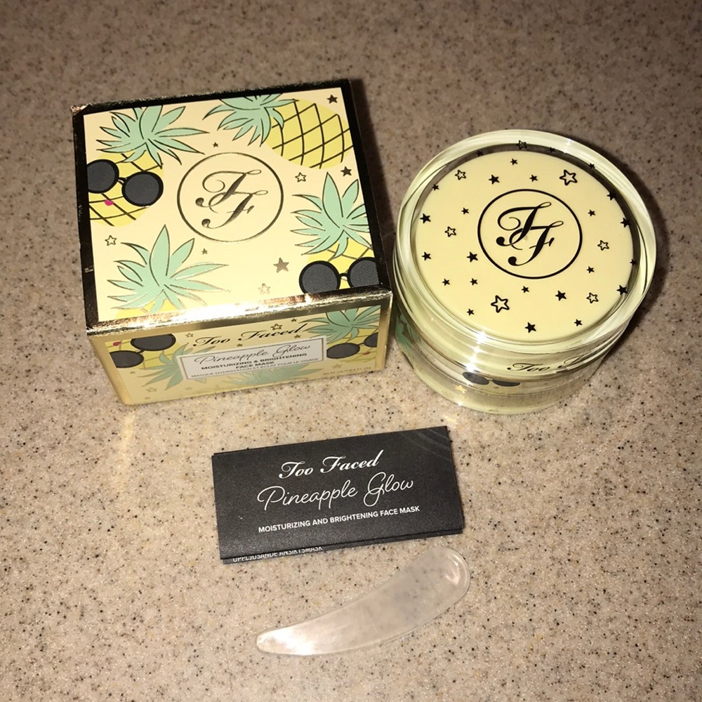 🚨BLACK FRIDAY SALE🚨PRICE FIRM🚨🆕PINEAPPLE GLOW Moisturizing Brightening Mask - Picture 7 of 7